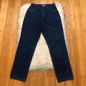 Vintage L.L. Bean Original Classic Relaxed Fit Blue Denim Womens Jeans size 6